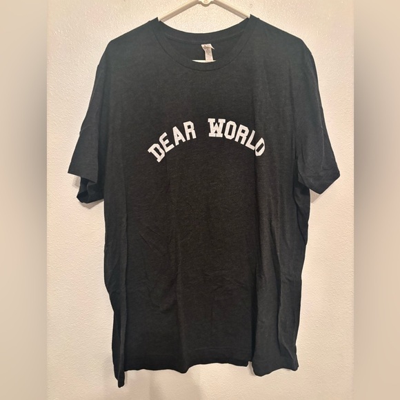 Dear World T-shirt 2Xl - Picture 1 of 4